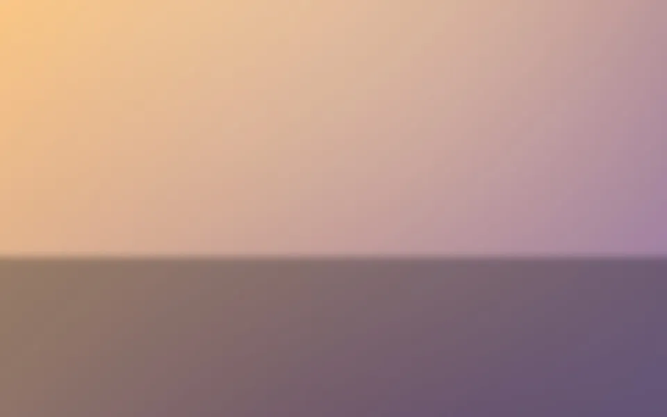 Warm gradient placeholder standing in for a dawn landscape